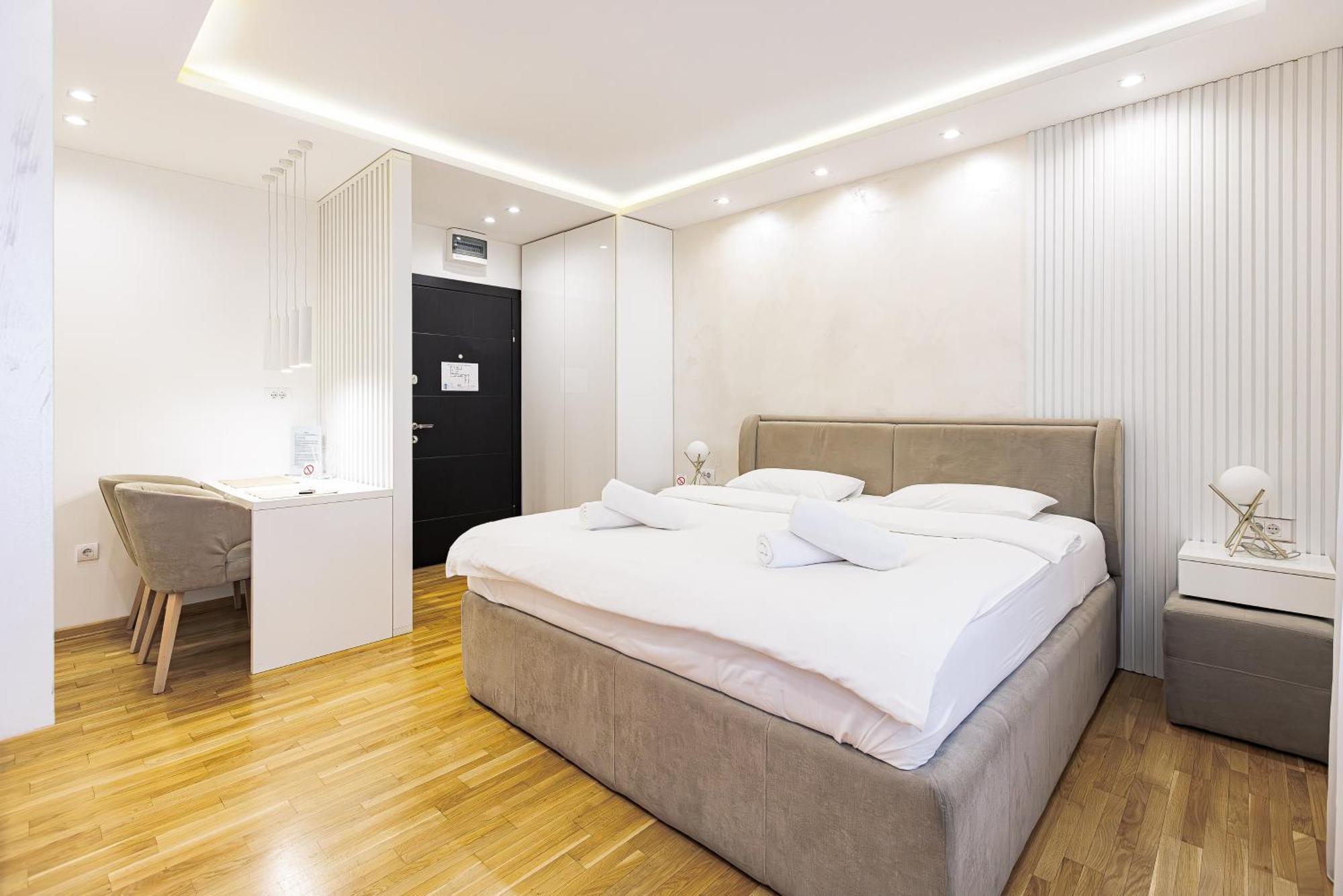 White Apartments Belgrado Esterno foto