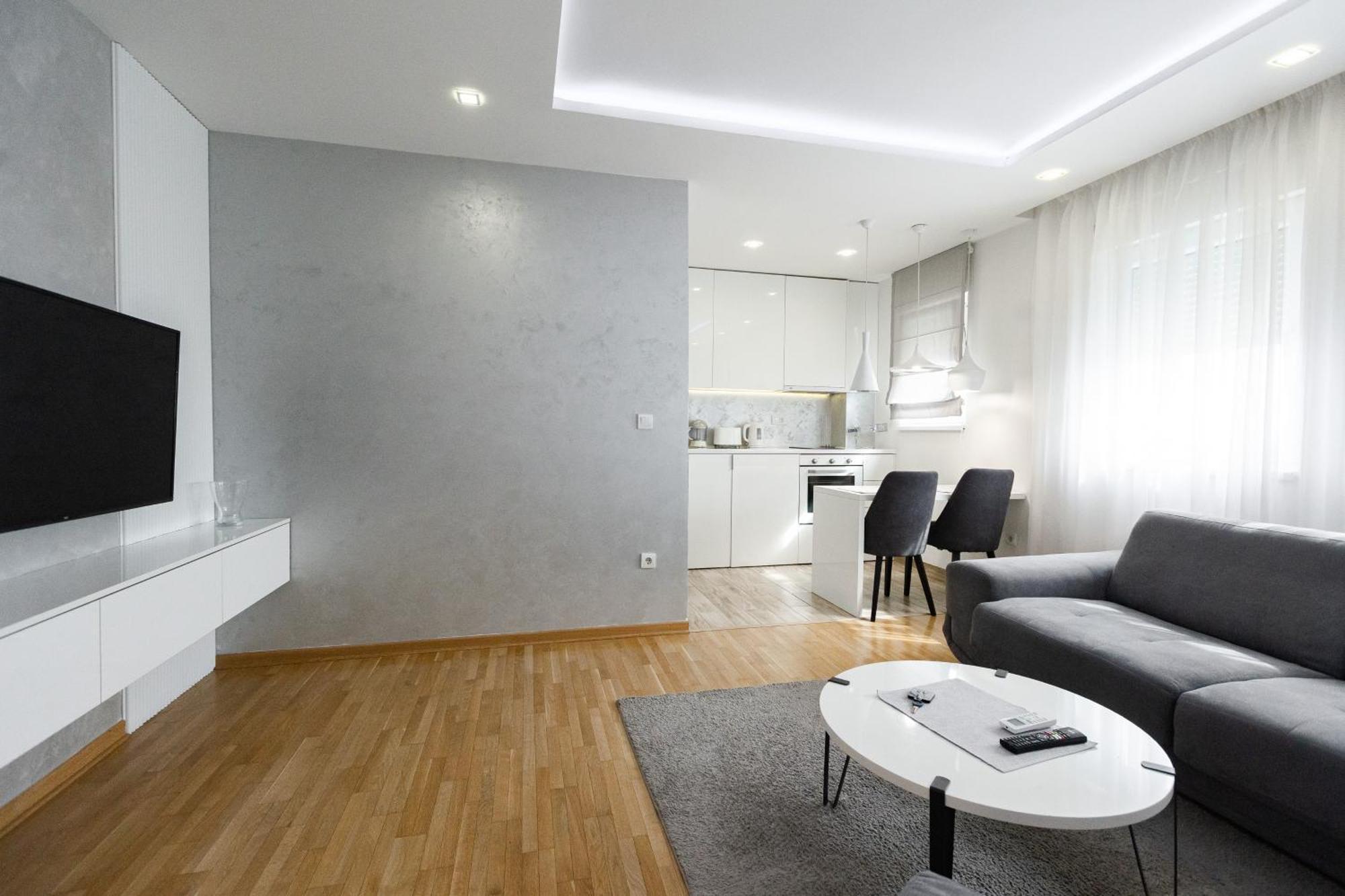 White Apartments Belgrado Camera foto