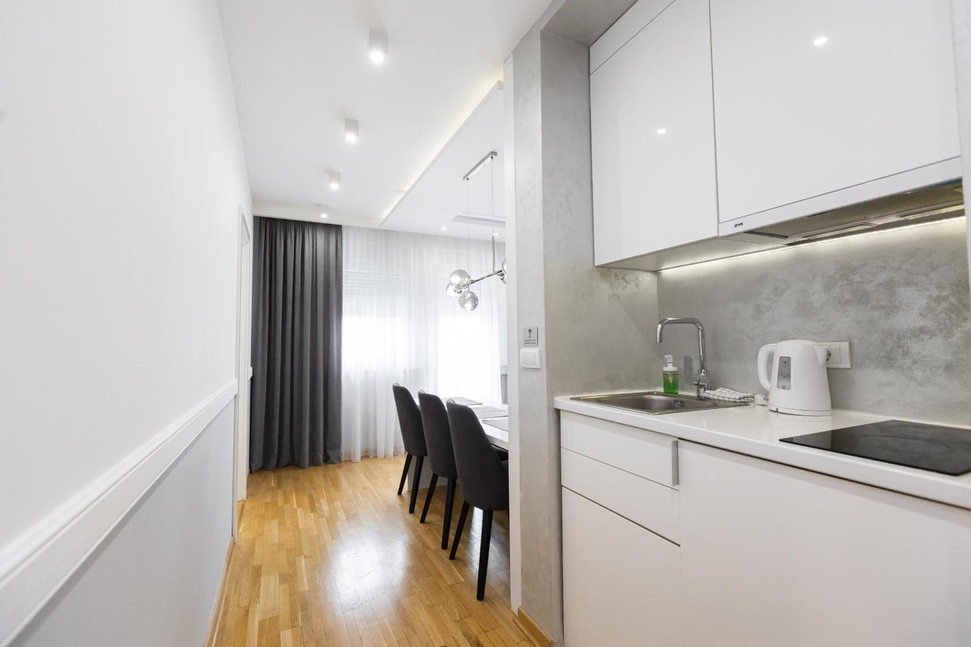 White Apartments Belgrado Camera foto